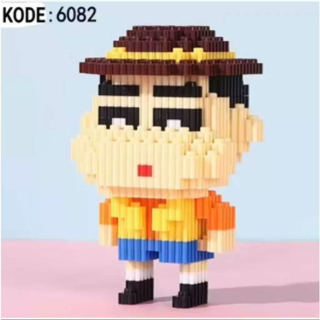 Nano Block Shinchan Toy Building Block Blocks Bricks Educational Toys Set Grish