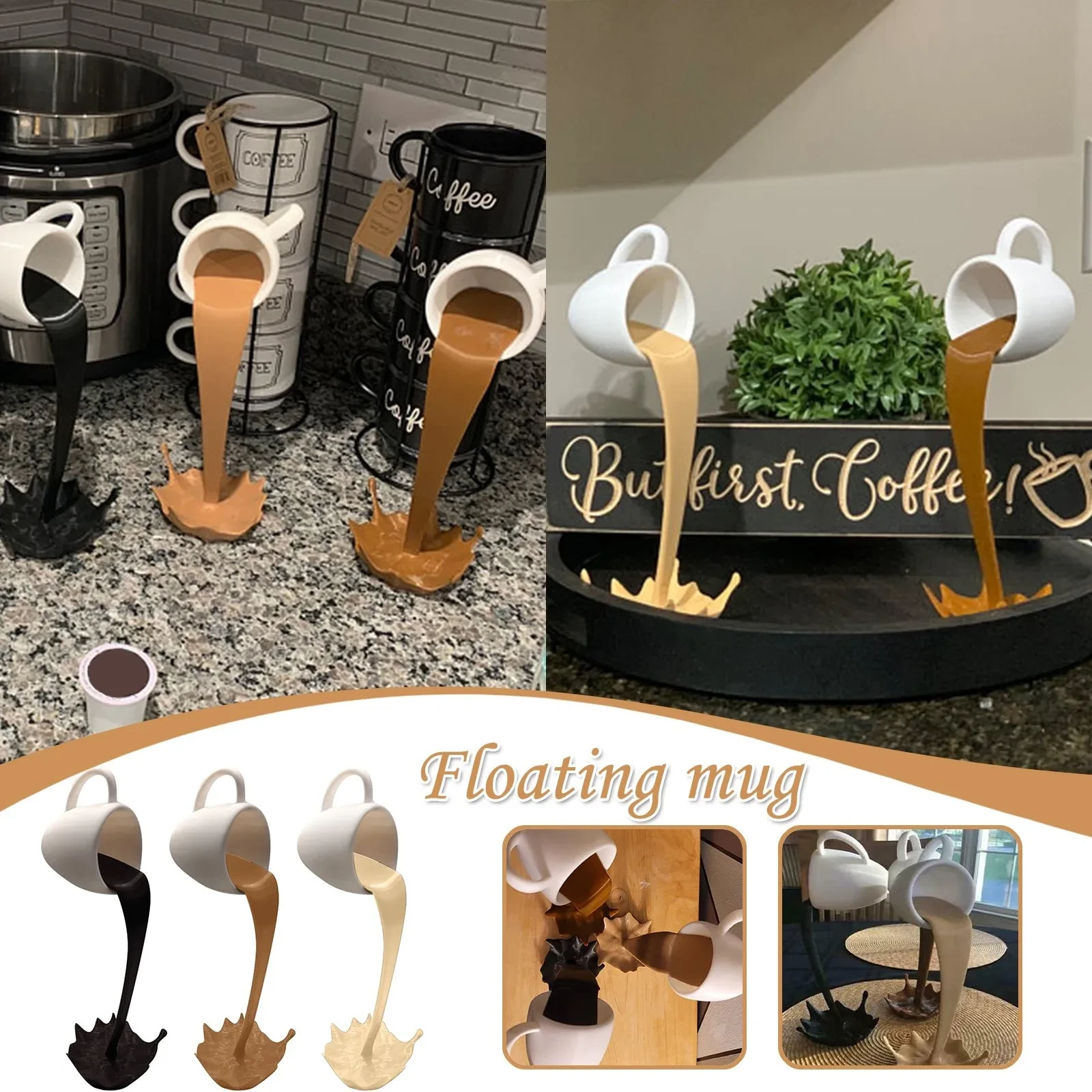 Kitchen Decor Pouring Spilling Decoration