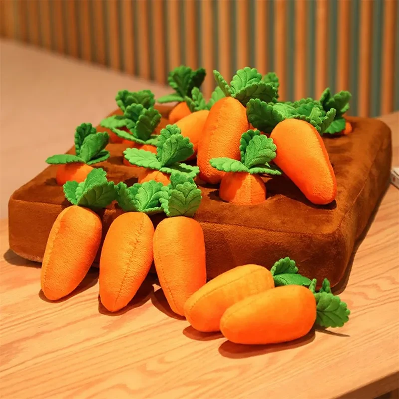 Pet Dog Toys Carrot Plush Toy