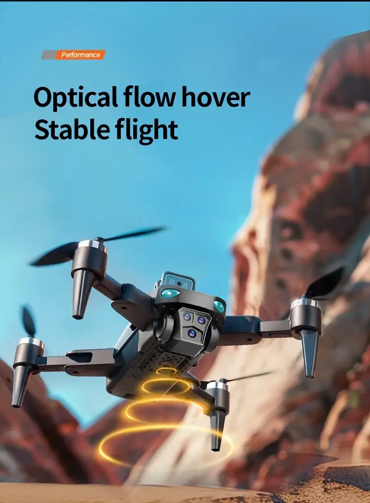 FYRC black brushless drone, smart obstacle avoidance drone, dual camera drone, one-key return drone, foldable drone, USB rechargeable drone, drone for beginners, stable flight drone, brushless motor drone, Christmas drone gift, Halloween drone gift, Thank