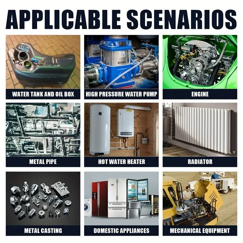 Aluminum Metal Repair Epoxy Adhesive Glue - 20g Quick Set for Furniture Parts