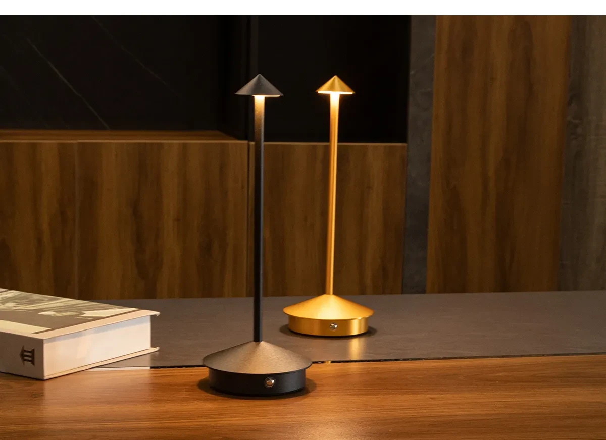 Modern Minimalist Creative Bar LED Table Lamp Small Night Lamp Bedside Lamp