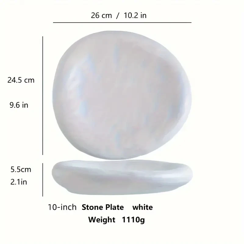 Ceramic Rock Pattern Dinnerware Set