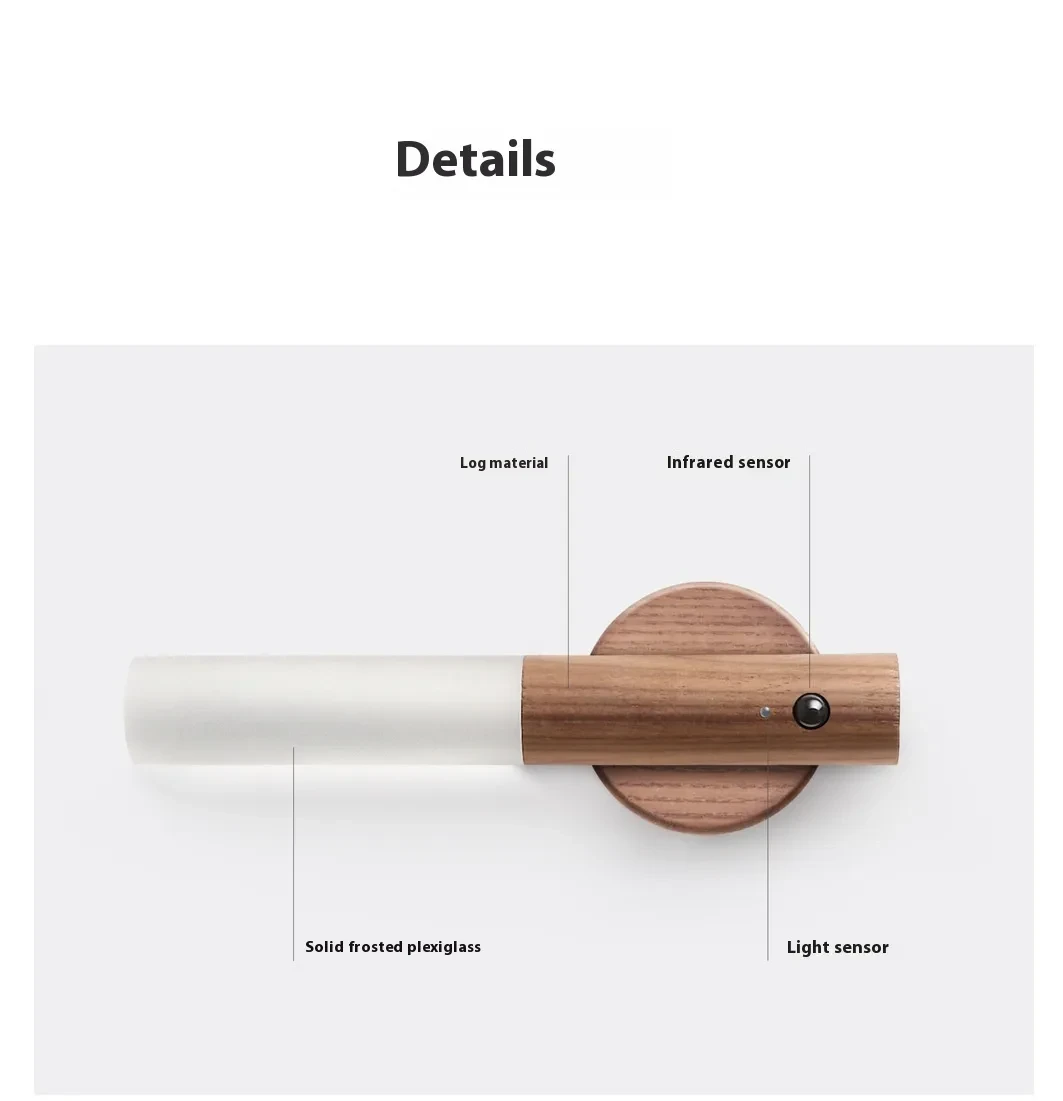 Intelligent Human Body Sensing Night Light LED