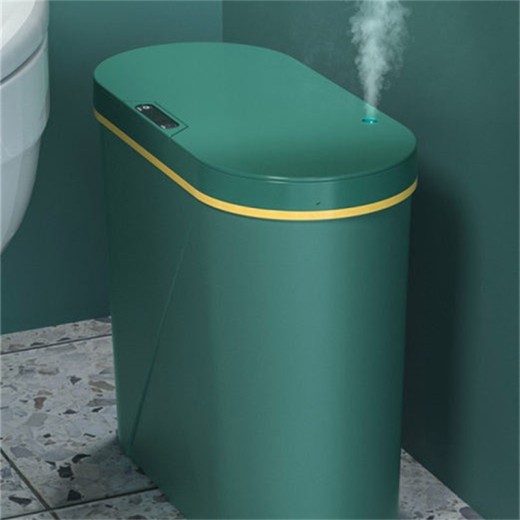Household Inductive Waste Bin With Lid