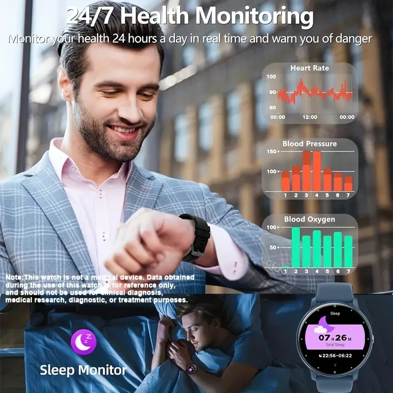 Smartwatch, 3.53cm Full Touch Screen,