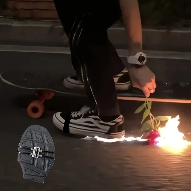 High-Index Plastic Bike Wheel Spark Sliders - For Cycling, Skateboarding & Motorcycling