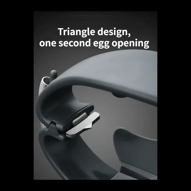 2-in-1 Multi-Functional Stainless Steel Egg Opener and Separator