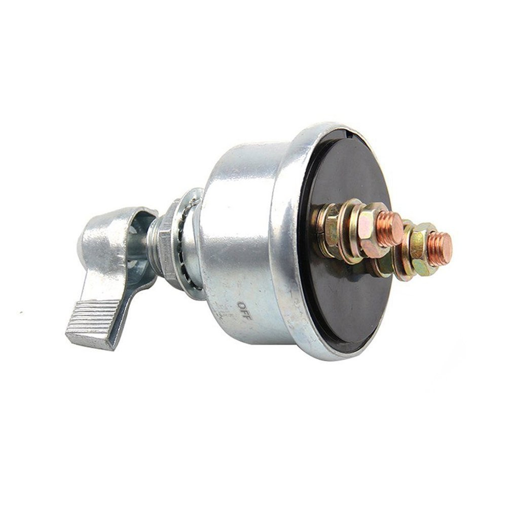 Copper car battery power switch