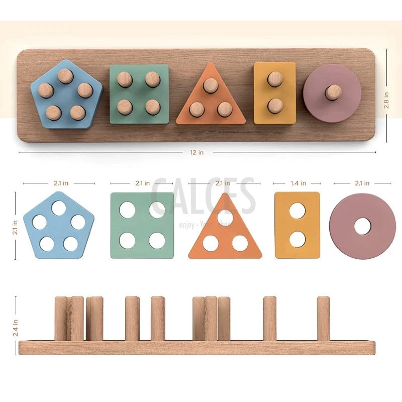 Matching Shape Geometry Toys