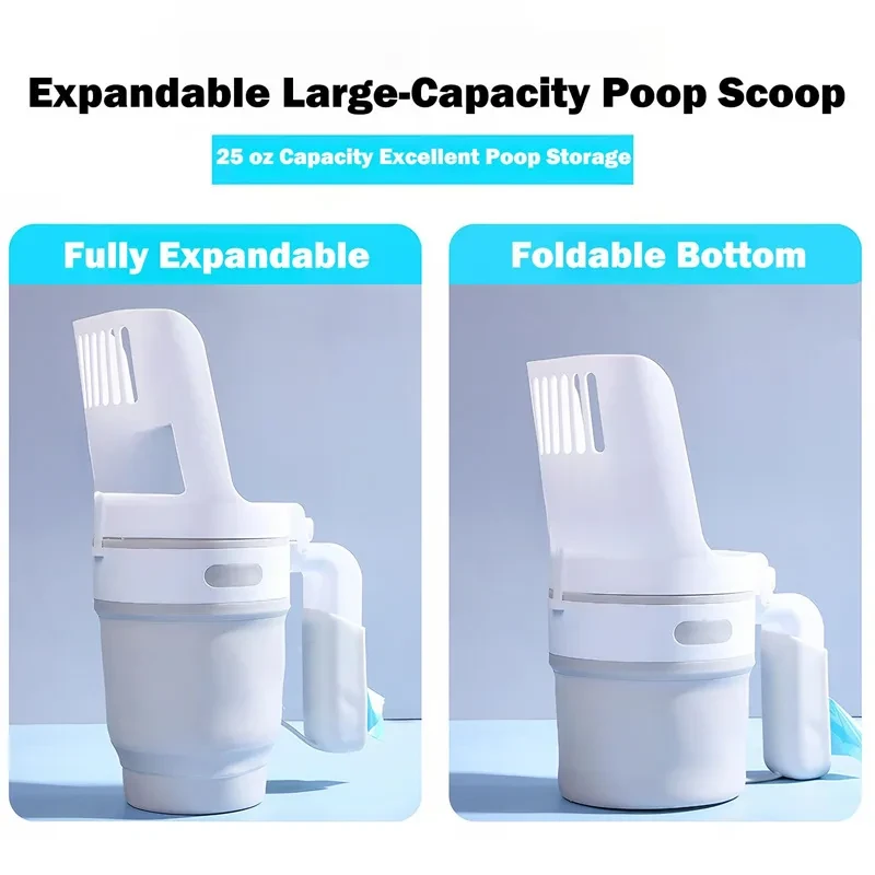 Widen Cat Litter Shovel Scoop with Refill Bag