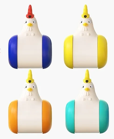 Electric Sounding Tumbler Hair Laser Chicken Cat Toy