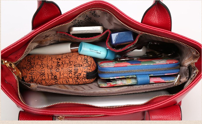 New winter fashion handbags embossed bags Handbag Satchel Bag wholesale female winter bag