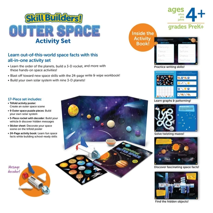 Learning Resources Skill Builders! Outer Space Activity Set