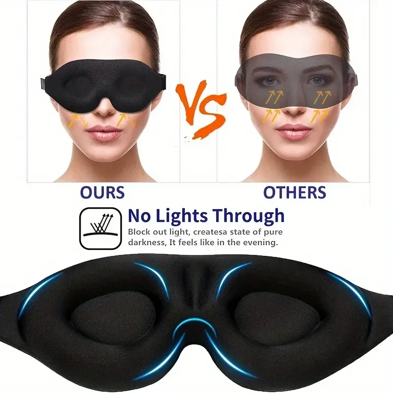 3D Contour Sleep Eye Mask