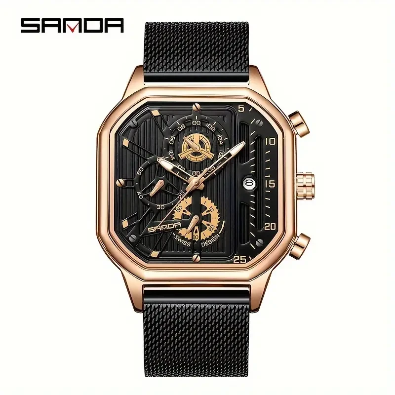 SANDA Men'S Fashion Sports Watch
