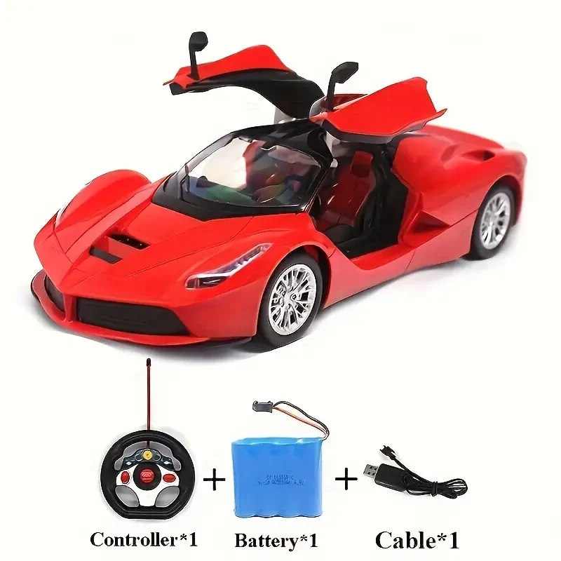 Electric RC Car Remote Control Cars, Machines On Radio Control Vehicle Toys For Boys Door Can Open Christmas Halloween Thanksgiving Gifts!