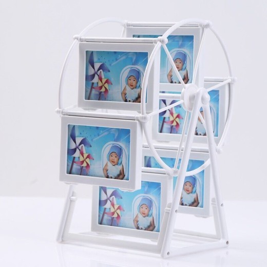 Combined plastic children's photo frame