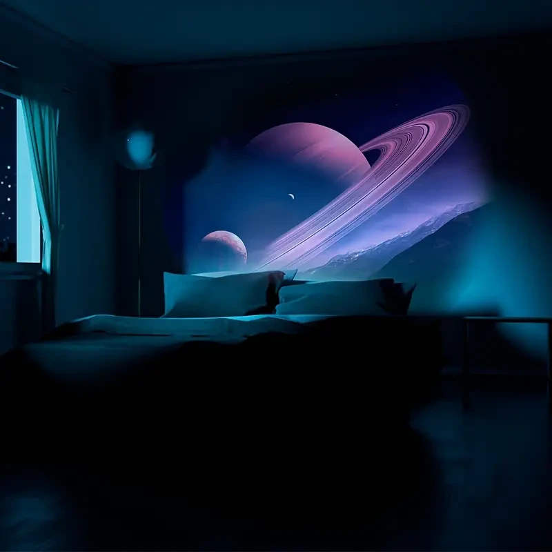 Enchanting Monster Galaxy Projector Lamp - 360 Rotating Astral Display