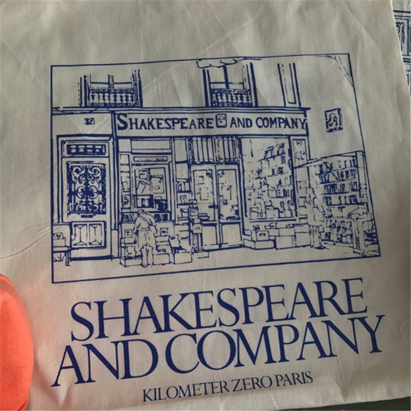 Printed canvas bag, handbag, shoulder bag, canvas bag