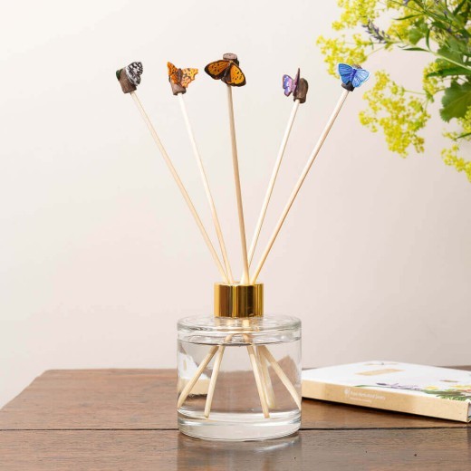Diffuser Topper : Butterflies (Set Of 5)