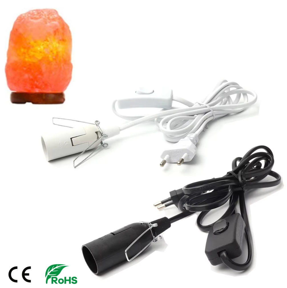 1.8mEU US Plug Power Cord Cable