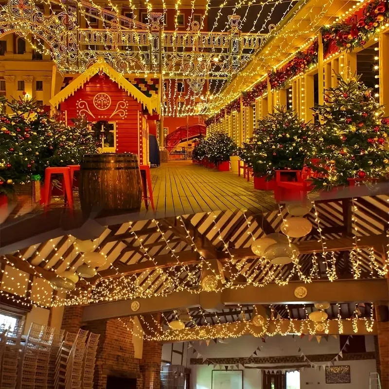 LED Solar Light, Outdoor Fairy Garland String Light Garden