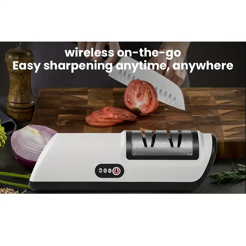 2-Speed Automatic Electric Knife Sharpener