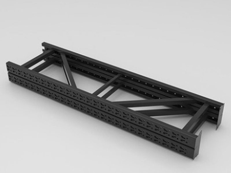 BALCK 2x2x0.5m STORAGE SHELVING WAREHOUSE SHELF SHELVES RACKING RACKS