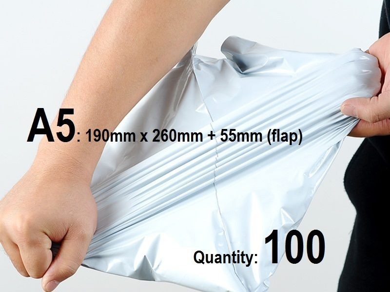 Heavy Duty - Courier Mail Bags 190X260 (A5)
