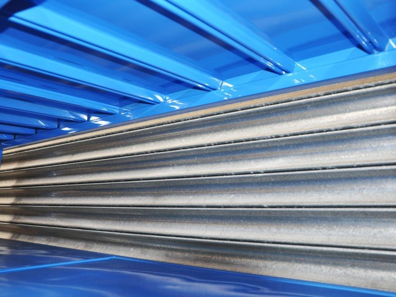 Movable Heavy Duty Steel Storage Shelving Racks - 210X200X60CM