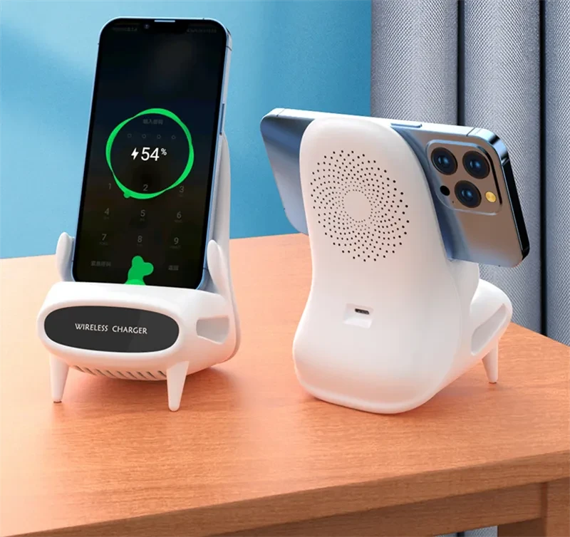 Portable Mini Chair Wireless Charger Desk