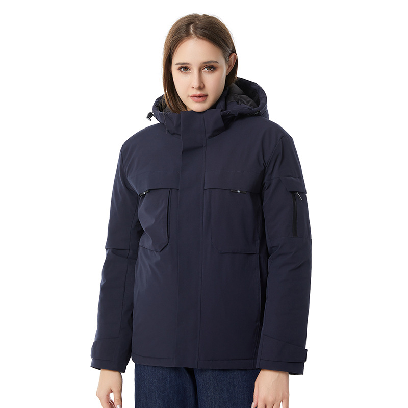 Winter Outdoors Sports Heating Ski Suit Thick Warm Men's And Women's Charging Clothes