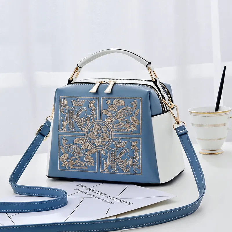 Women's Shoulder Bag Cross-body Embroidery