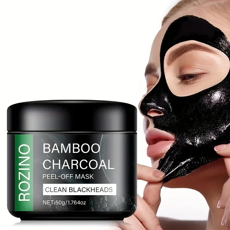 ROZINO Black Pearl Facial Mask - Hydrating & Pore-Refining