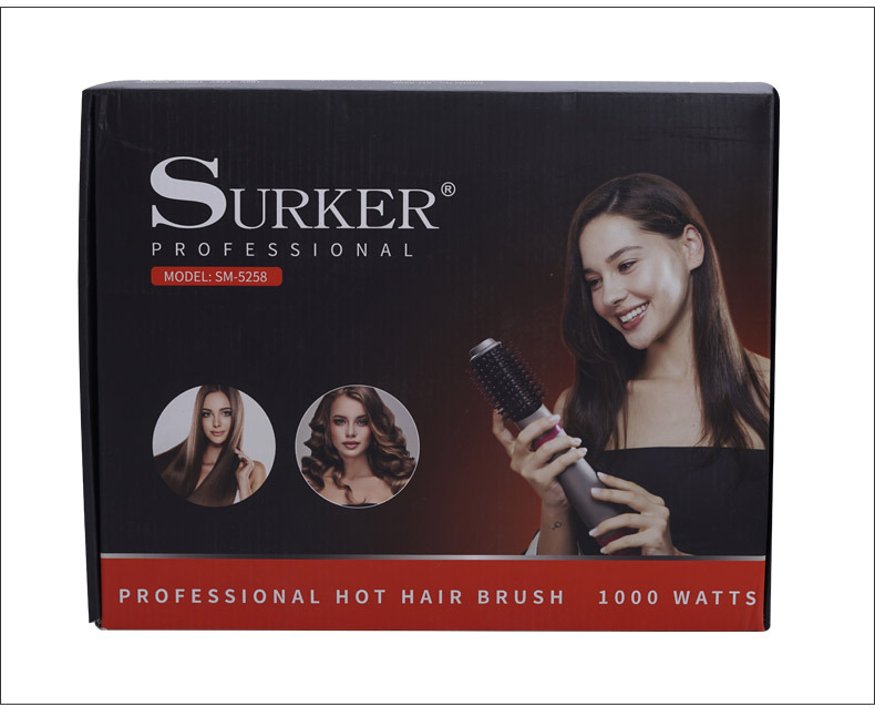 Five In One Multi-functional Hot Air Comb Three Block Control