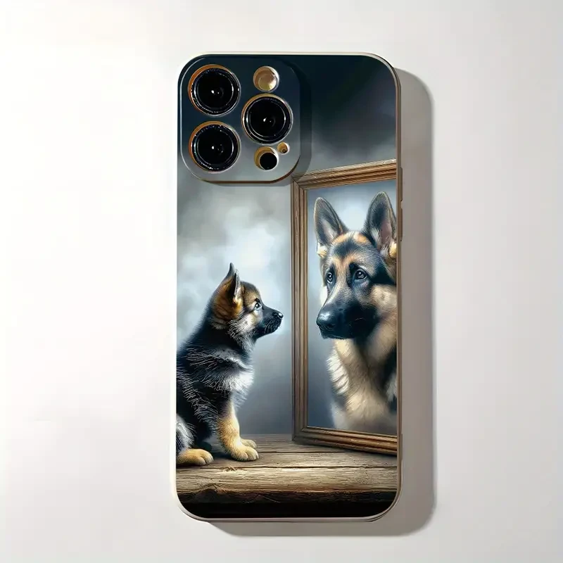 Cool German Shepherd Dog Design Case for iPhone