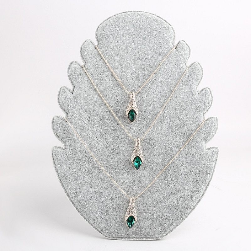 Velvet Display Necklace Stand - 2 Colours