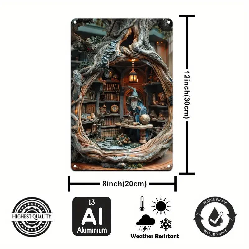 Wizard's Magic Enchanted Forest Study