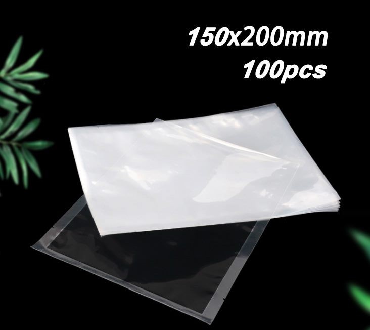 Vacuum Sealer Bags Plastic Bag 100pcs/pack Size XS-L
