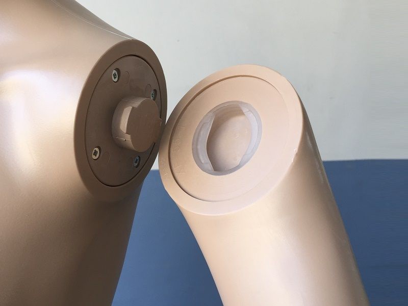 Female Mannequin Metal Stand Base 175CM