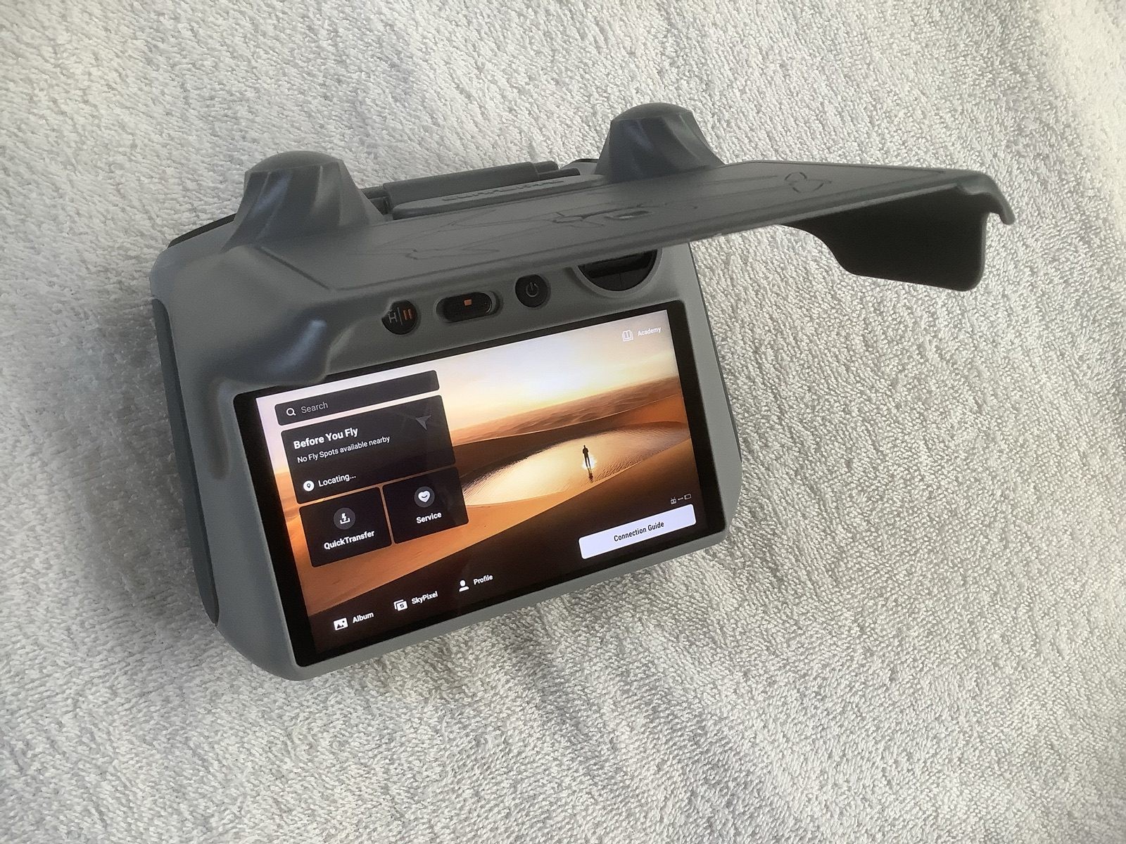 DJI RC1 controller plus sunshade/protector