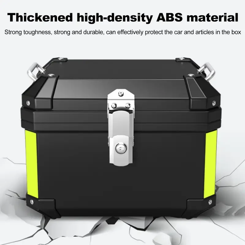 LIXADA 45L Motorcycle Rear Trunk  Waterproof Helmet & Luggage Storage Box