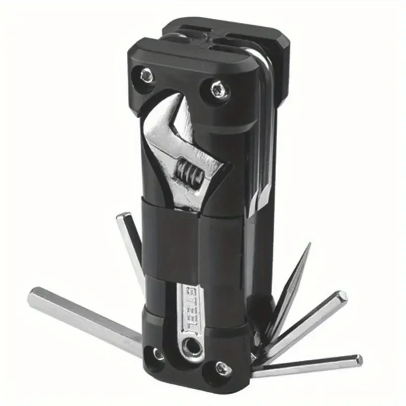 MatyKit Bicycle Tool Kit, Bike Multitool, Mountain Bike Repair Tool Kit With Bike Bone Wrench, Portable Bicycle Road Riding Maintenance Tool