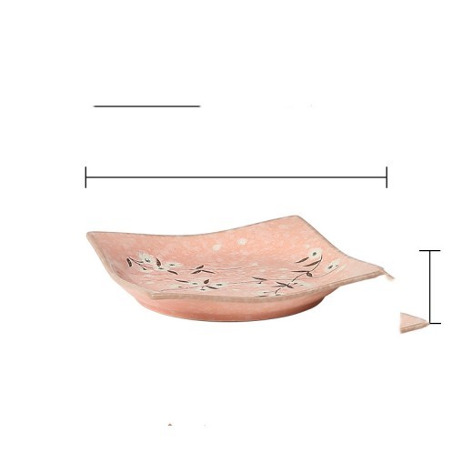 Japanese-style Tableware Plate Steak Plate Dinner Plate Flat Plate