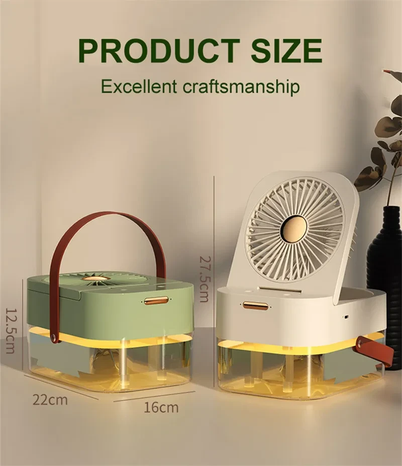 Humidifier Spray Fan Portable Fan