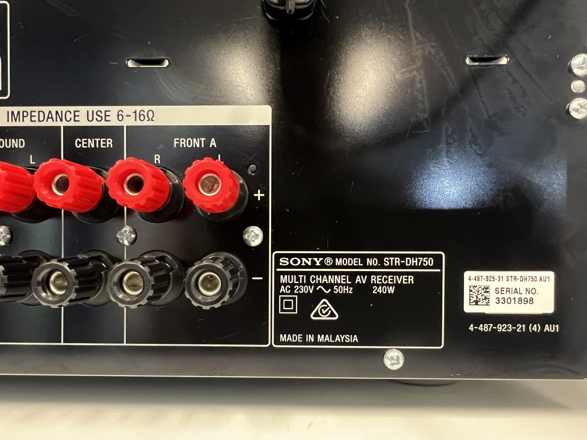 Sony STR-DH750 Multi Channel AV Receiver (2014-15