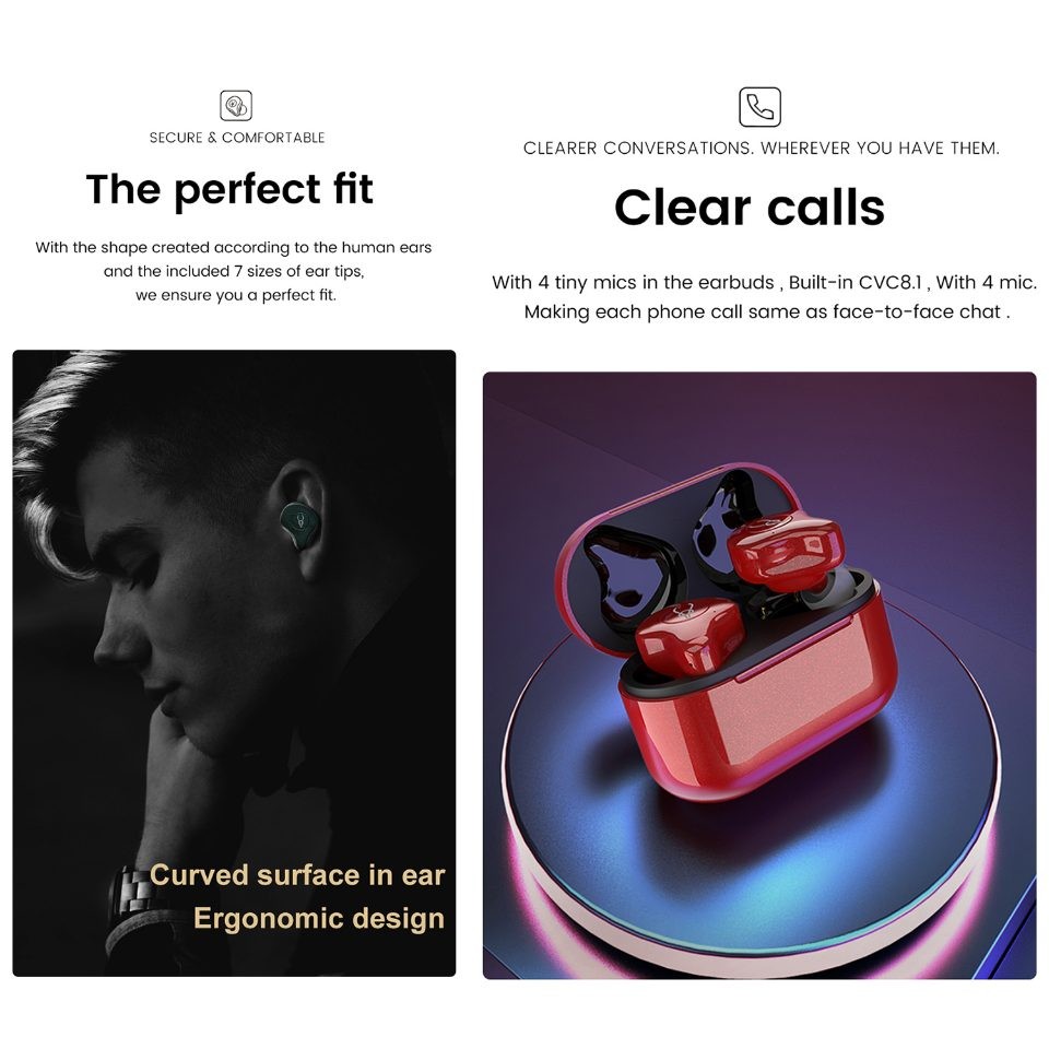 Sabbat E12 Ultra Glitter Series Earphones (Blue)