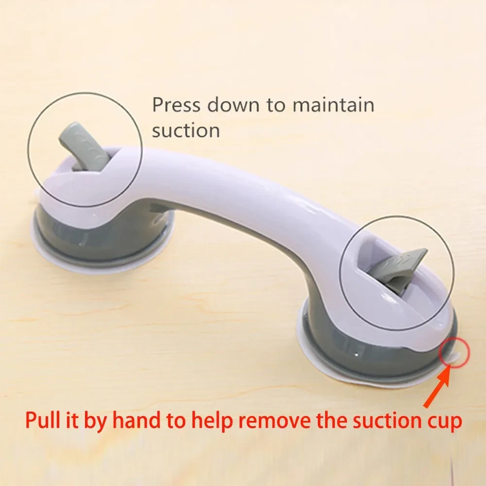 Bathroom Handrail Suction Cup Type Anti-skid Handrail Suction Cup Handrail
