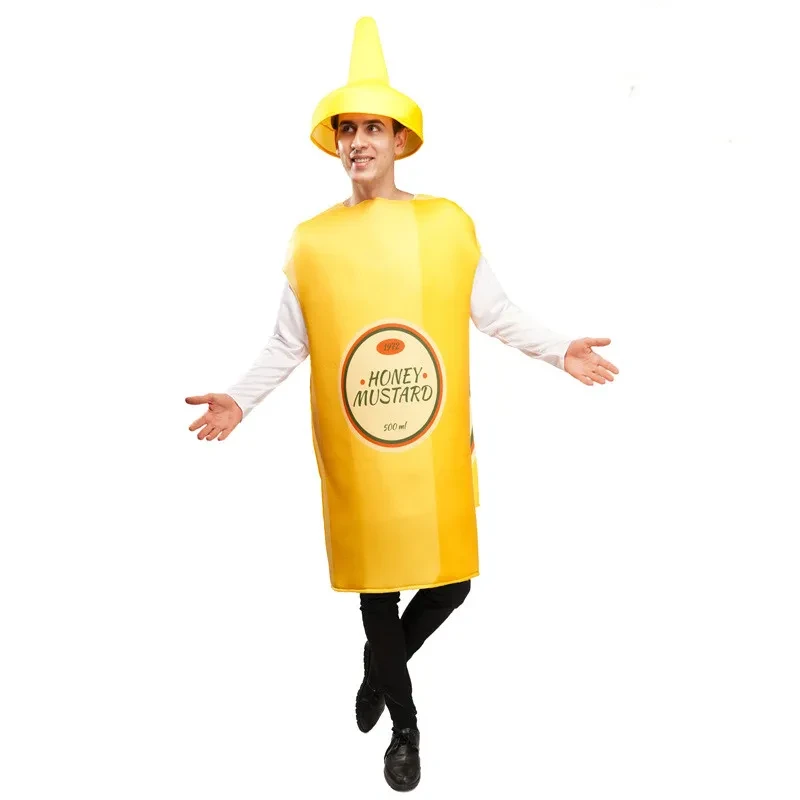Mustard Tomato Sauce Stage Performance Costume